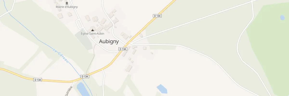Plan du 3 Pl du Parc à Aubigny