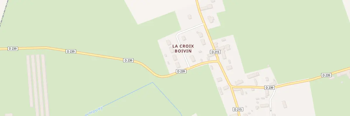 Plan du 5001 La Croix Boivin à Commeaux
