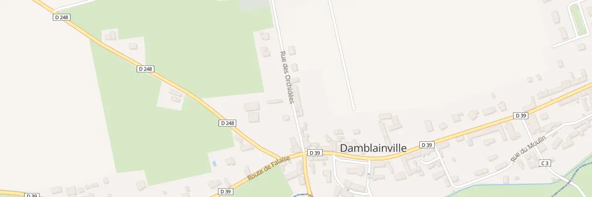 Plan du 5047 Le Bourg à Damblainville