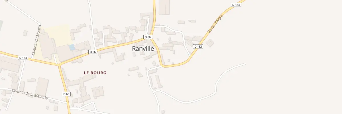 Plan du 3 Rte d’Aigre à Ranville-Breuillaud