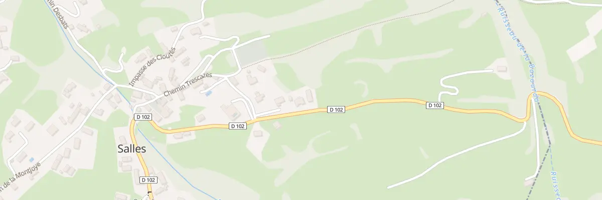 Plan du 9 Qua Lalanne à Salles