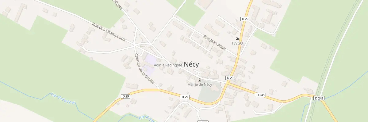 Plan du 6B Rue de l’Ecole à Nécy