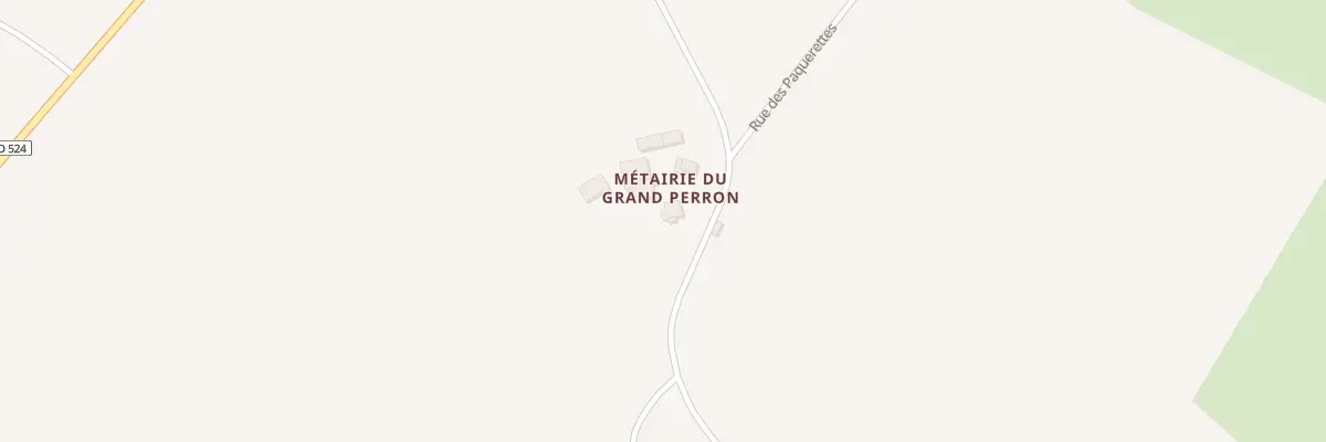 Plan du 5091 Metairie de Grand Perron aux Châteliers