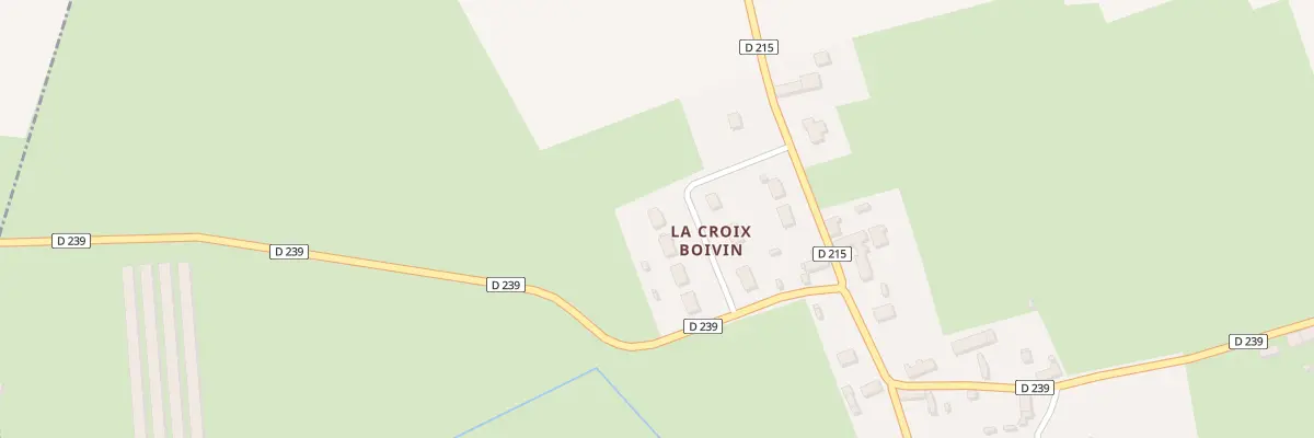 Plan du 7 Rue de la Croix Boivin à Commeaux