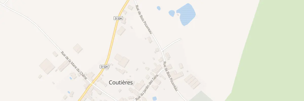 Plan du 8 Rue de Bois Pouvreau aux Châteliers