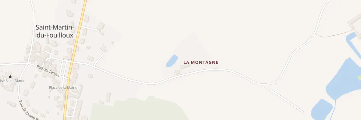Plan du 5106 La Montagne à Saint-Martin-du-Fouilloux