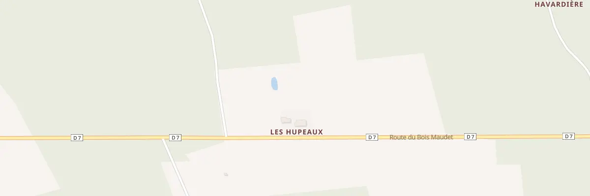 Plan du 4438 Rte du Bois Maudet aux Bois d’Anjou