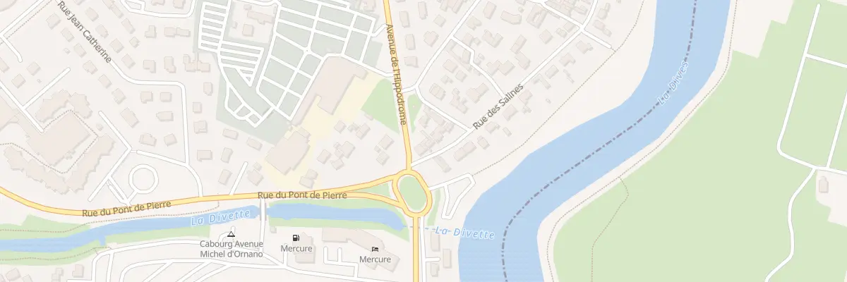 Plan du 28 Rue des Salines à Cabourg