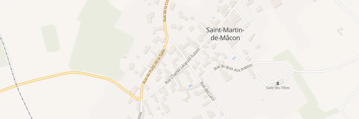 Plan du 1 Rue de la Croix Morton à Saint-Martin-de-Mâcon