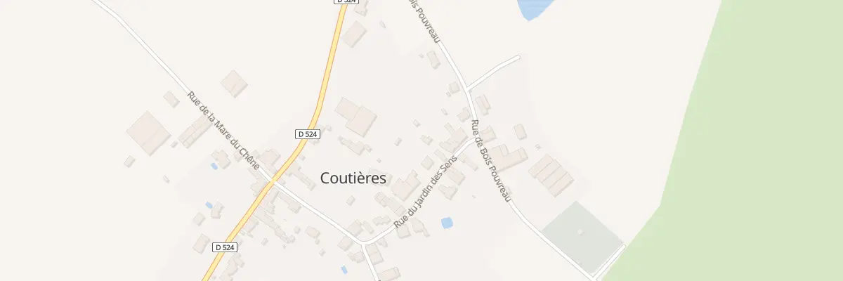 Plan du 15 Rue du Jardin des Sens aux Châteliers