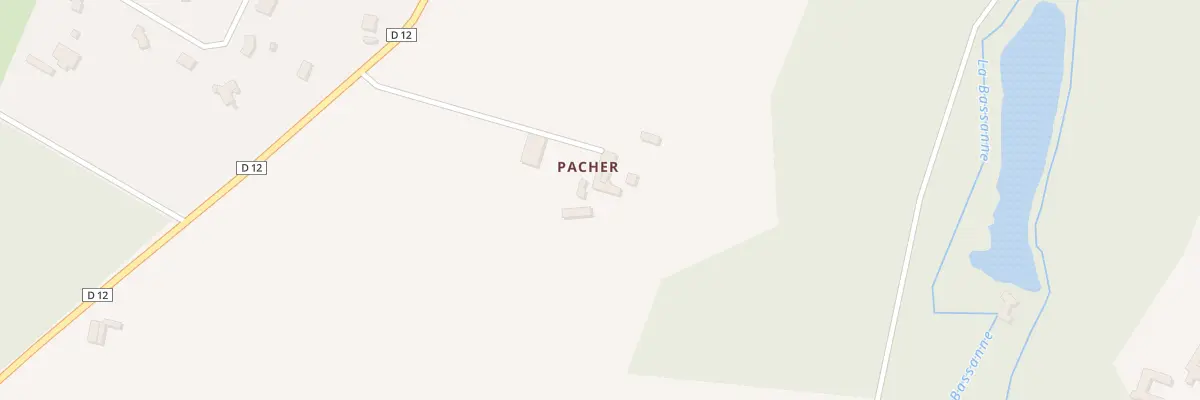 Plan du 1 Pacher à Savignac