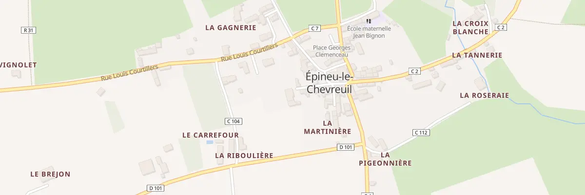 Plan du 4 Rue du Four a Ban à Épineu-le-Chevreuil