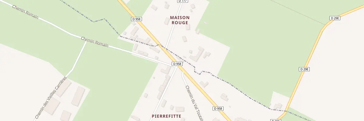 Plan du 3 Rte d’Argentan à Rônai