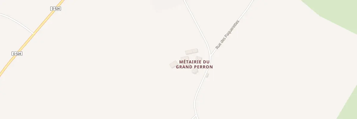 Plan du 5068 Metairie de Grand Perron aux Châteliers