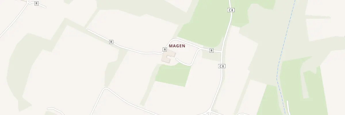Plan du 5073 A Magen à Maupas
