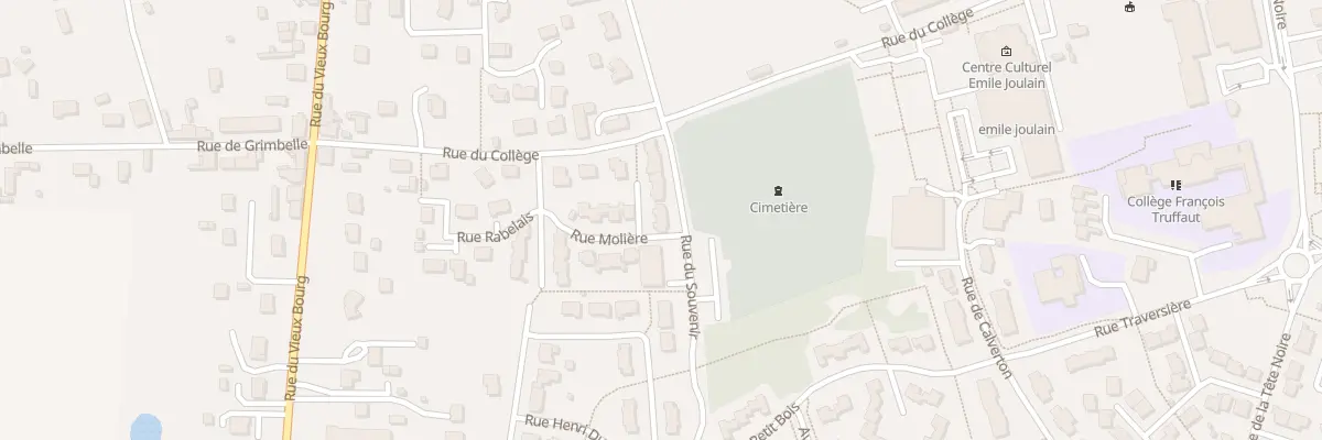 Plan du 28 Rue du Souvenir à Longué-Jumelles