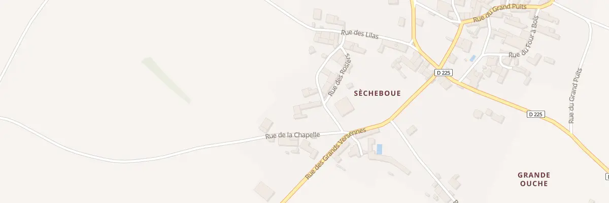 Plan du 2 Rue du Puits Favrol à Chives