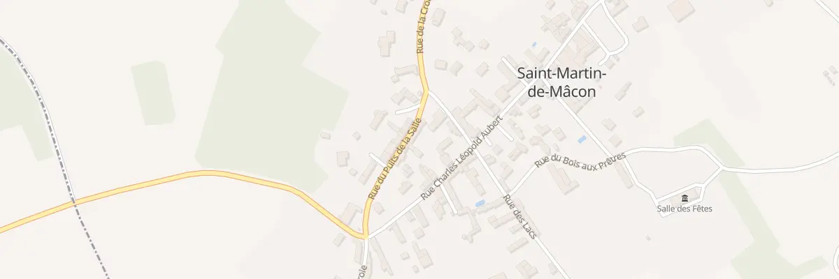 Plan du 8 Rue du Puits de la Salle à Saint-Martin-de-Mâcon