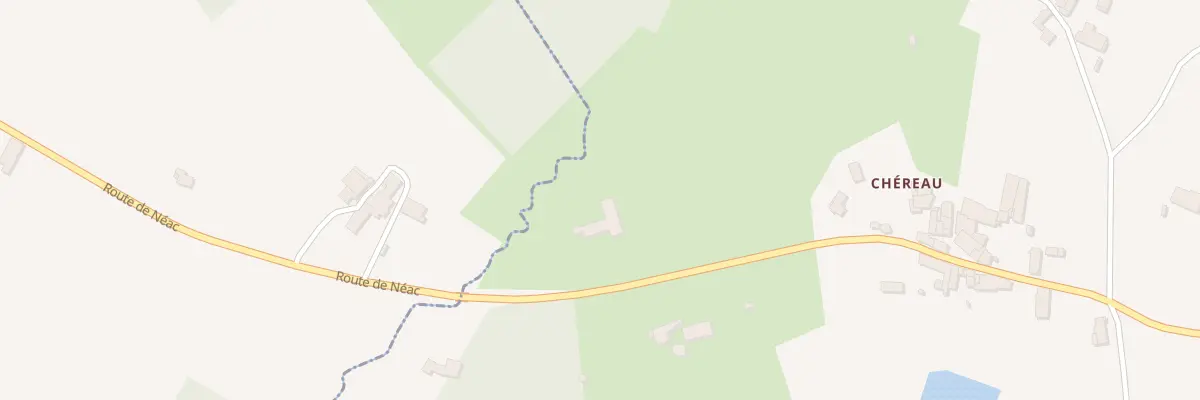 Plan du 1 La Vergne à Lussac