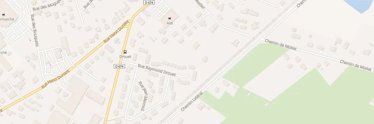 Plan du 40 Rue Raymond Drouet à Coutras