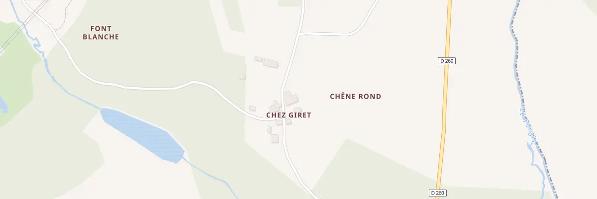 Plan du 5022 Chez Giret à Boresse-et-Martron