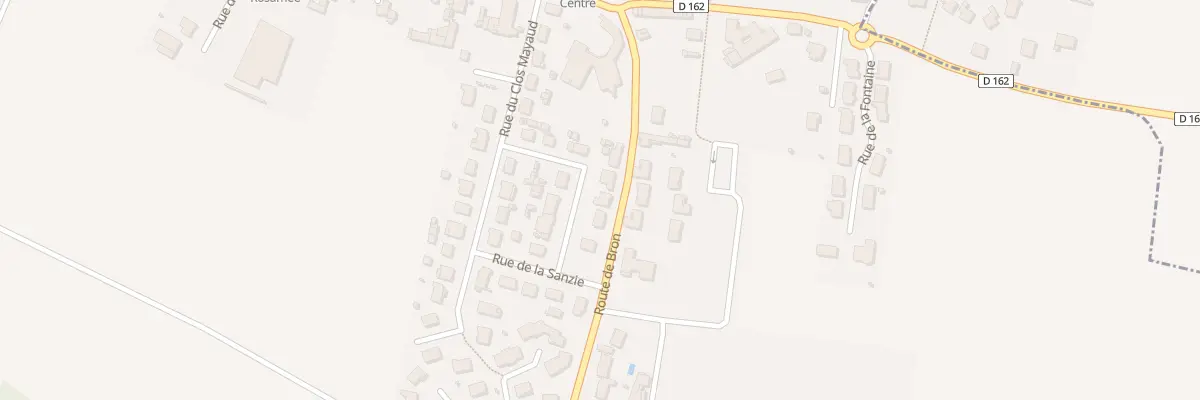 Plan du 8 Rte de Bron au Coudray-Macouard