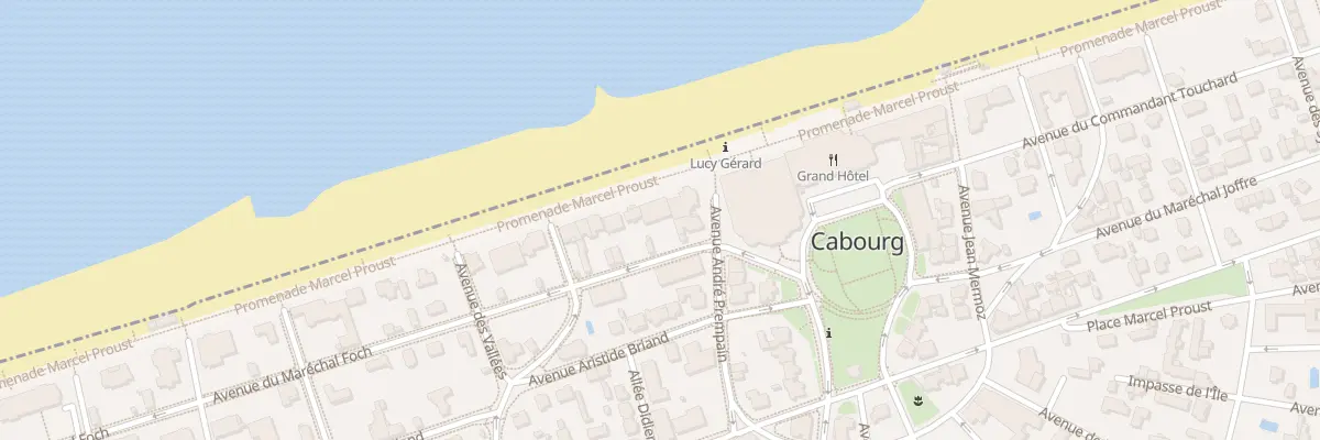 Plan du 4 Av du Maréchal Foch à Cabourg