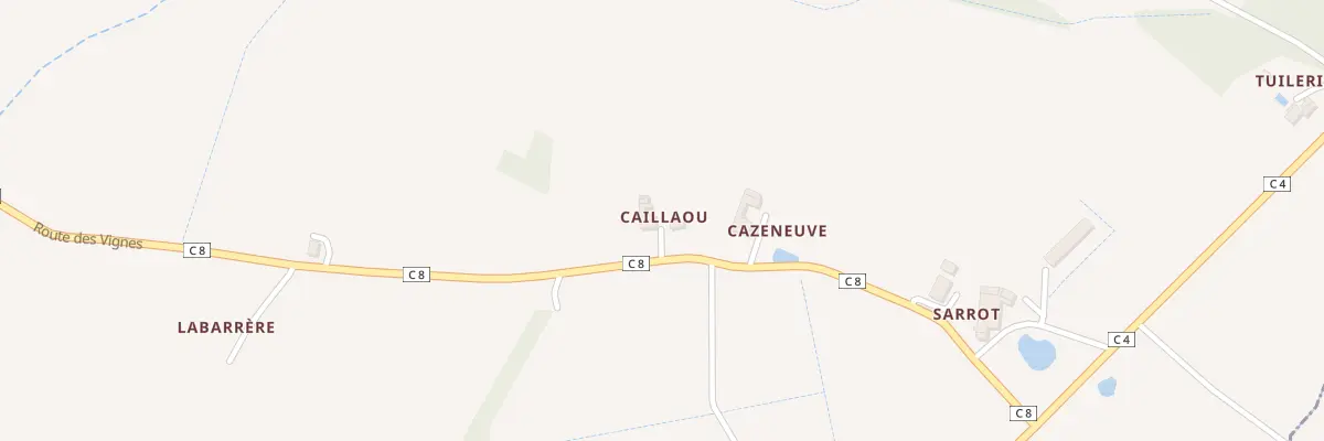Plan du 5018 Caillaou à Lelin-Lapujolle