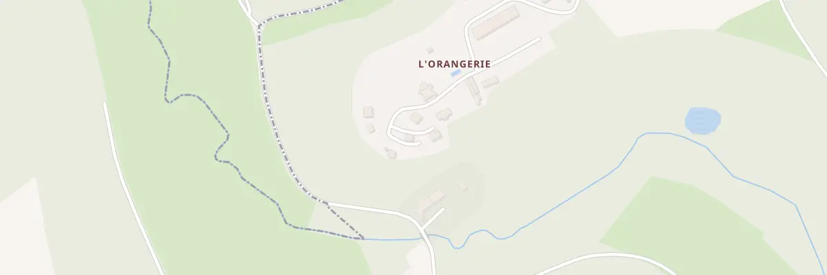 Plan du 8 L’Orangerie au Chillou