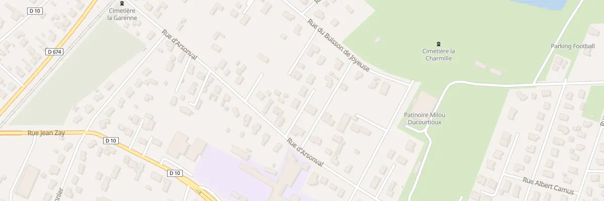 Plan du 35 Rue d’Arsonval à Coutras