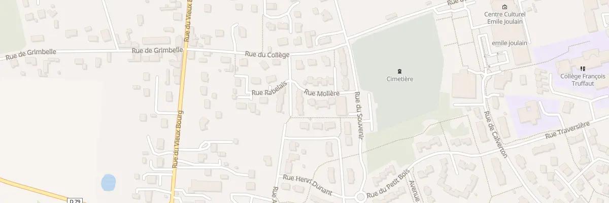 Plan du 3 Rue La Fontaine à Montilliers