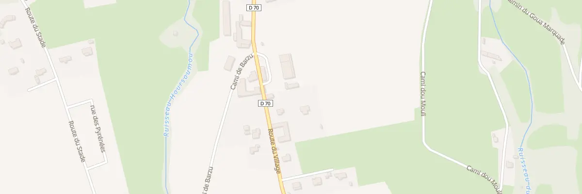 Plan du 35 Rte du Village à Luquet