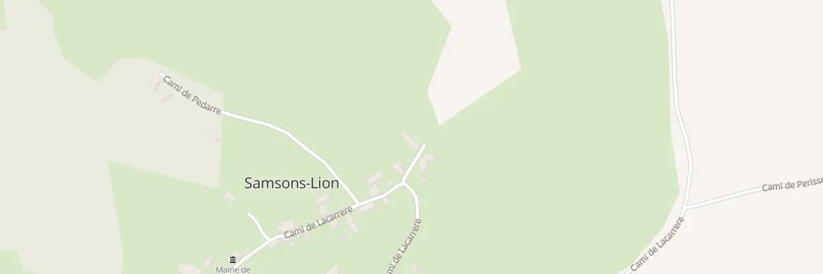 Plan du 5005 Le Village à Samsons-Lion