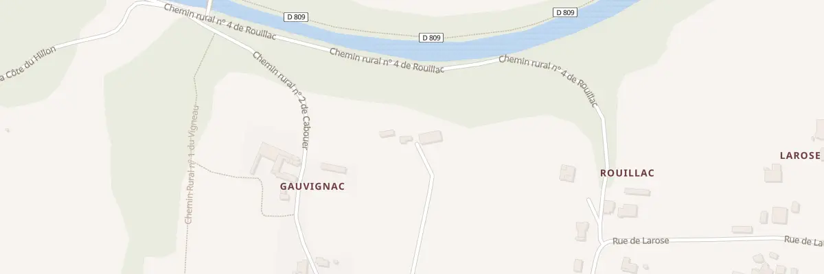 Plan du 3 A Caperanie à Castets et Castillon