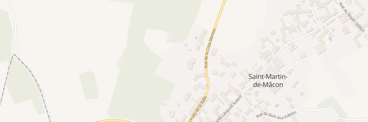 Plan du 7 Rue de la Croix Morton à Saint-Martin-de-Mâcon