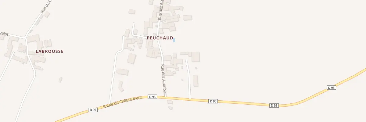Plan du 2 Imp du Puits à Bouteville