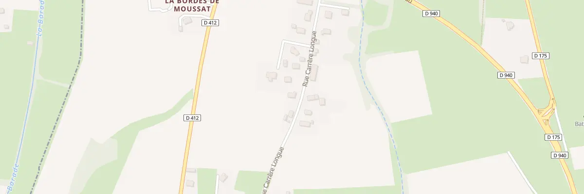Plan du 34 Rue Carrere Longue à Lamarque-Pontacq