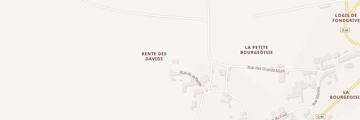 Plan du 100 Imp de la Rente à Val-d’Auge