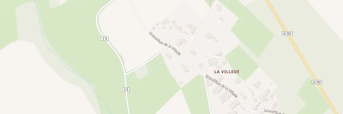 Plan du 2 Grand’Rue de la Villedé à La Mothe-Saint-Héray