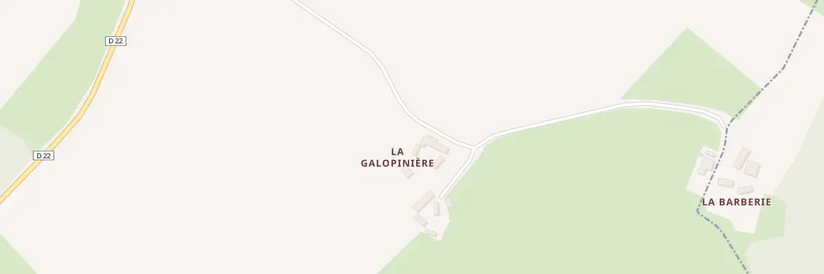 Plan du 5078 La Galopiniere à Saint-Pierre-des-Bois