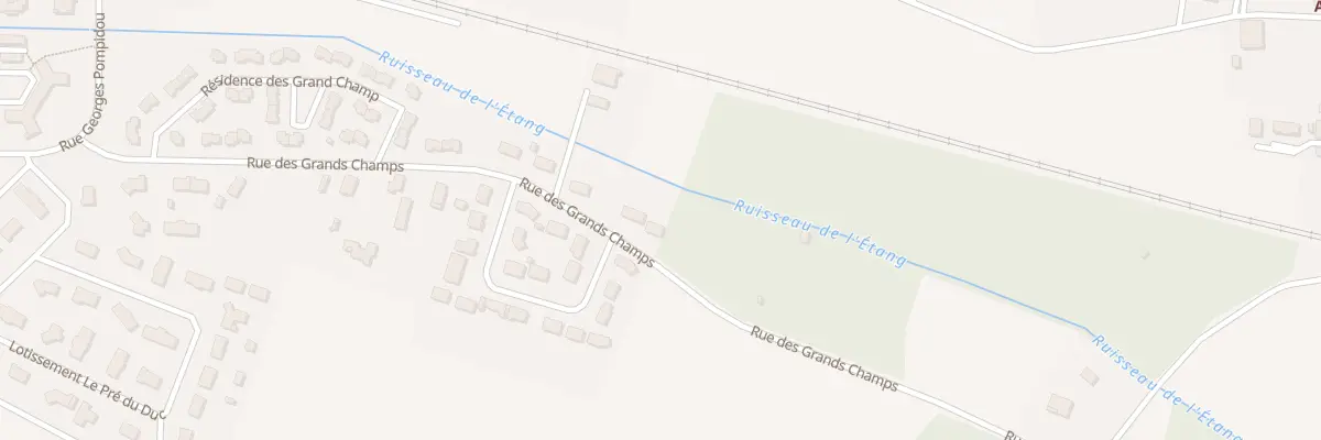 Plan du 31 Rue des Grands Champs à Coutras