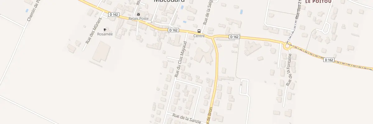 Plan du 5 Rue du Clos Mayaud au Coudray-Macouard
