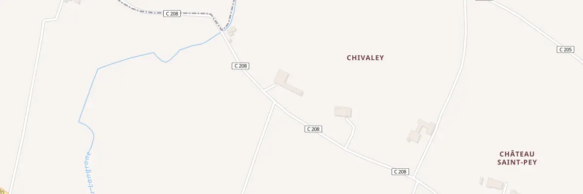 Plan du 10 Chivaley à Saint-Trojan