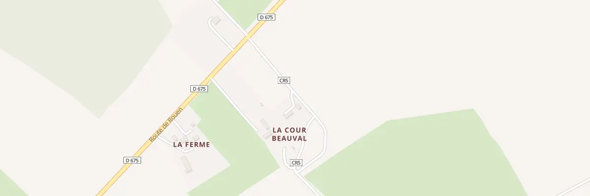 Plan du 5133 Cour Beauval à Basseneville