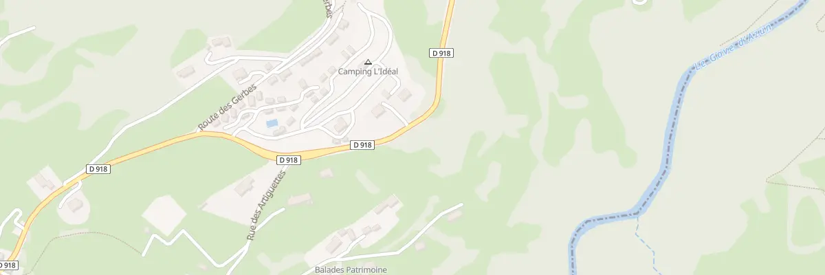Plan du 5215 La Lanne à Arras-en-Lavedan