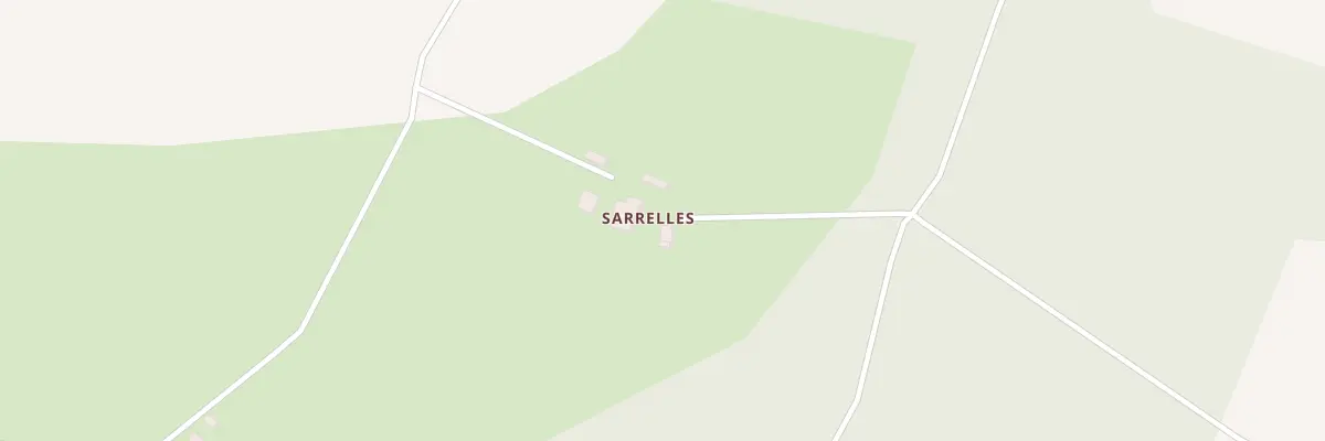 Plan du 1 Sarrelles à Gajac