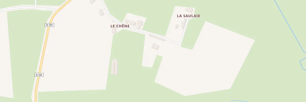 Plan du 5217 Le Chêne à Rouez