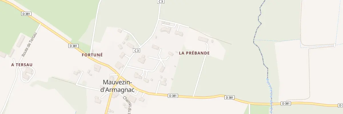 Plan du 6 Lot des Vignes à Mauvezin-d’Armagnac