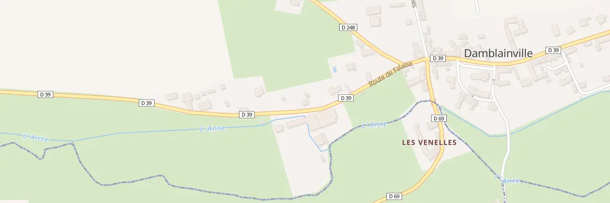 Plan du 5082 Le Bourg à Damblainville