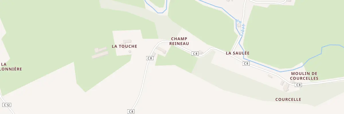 Plan du 1 Bel Air à Chassillé